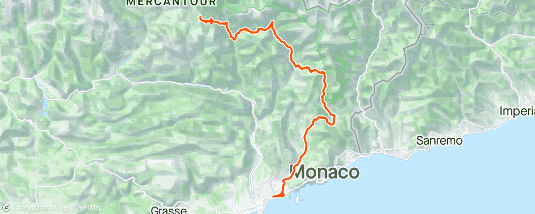 Map of the activity, TDF 20