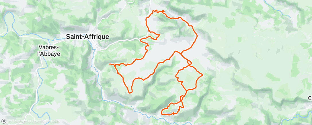 Carte de l'activité