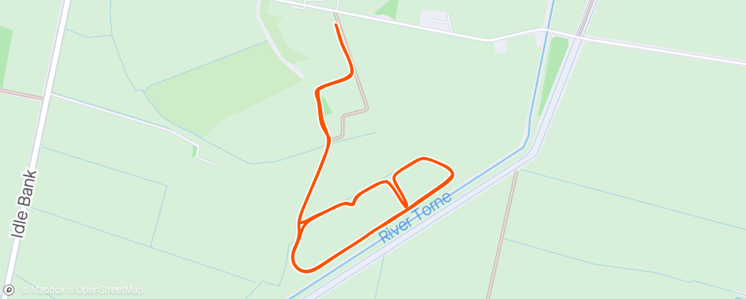 Map of the activity, Epworth Equestrian parkwalker