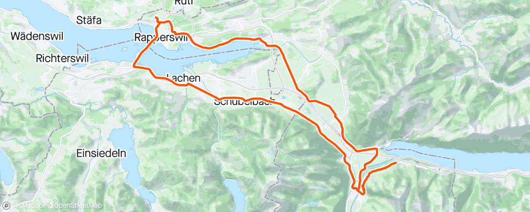 Mapa da atividade, Kerenzer Retour mit Thomas E
