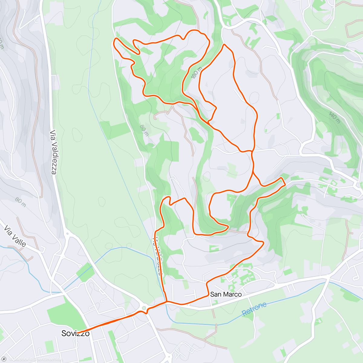 Map of the activity, 272 grams of fun! 
Today, I used the new Vectiv Sky by The North Face, and I fell in love ❤️