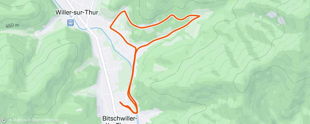 Mapa de la actividad (Veille de cross ❄️)