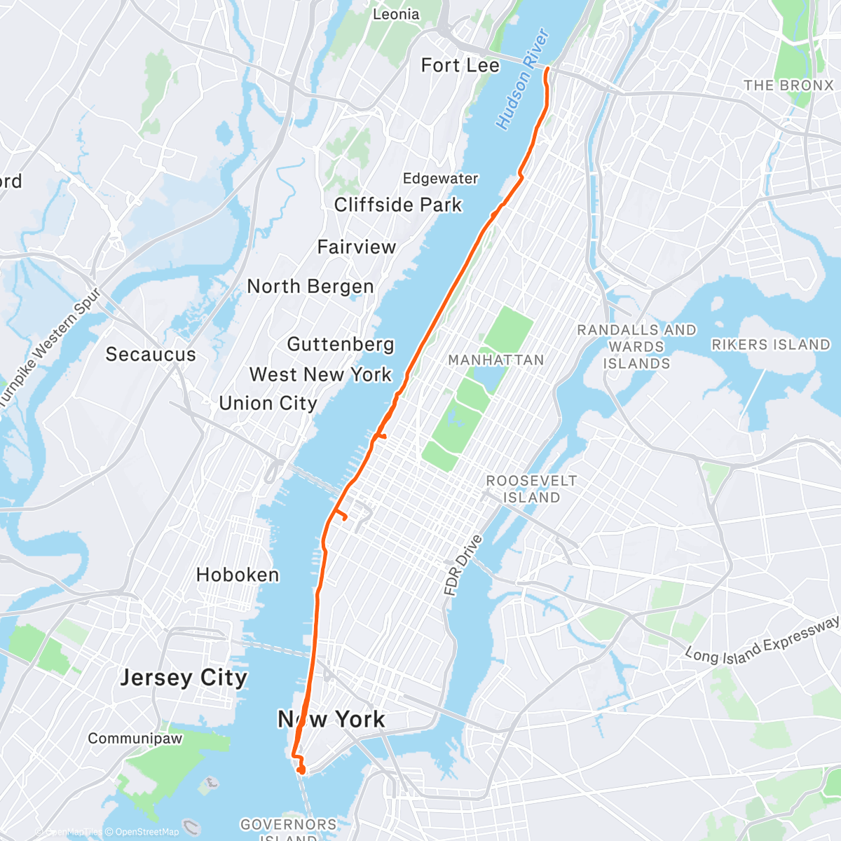 Map of the activity, “Festive 500: Riding With My Son” Quality Time on Two Wheels