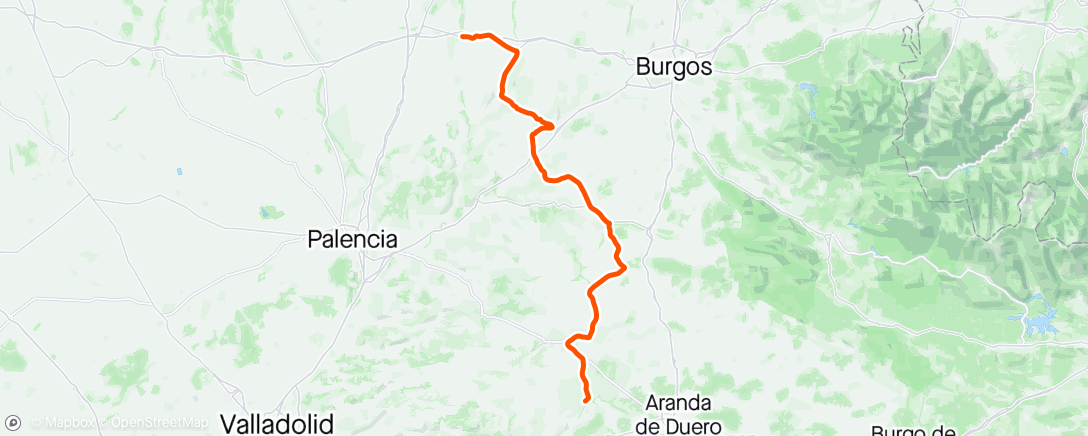 Map of the activity, Burgos #3 : une étape pour les gros cuisseaux 🦵
