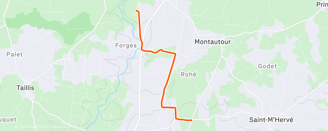 Map of the activity, Pas lucide