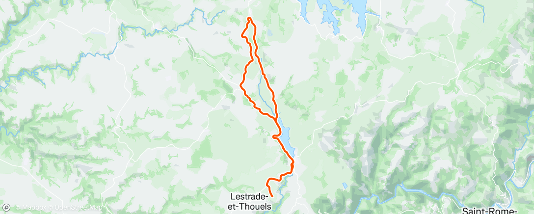 Carte de l'activité