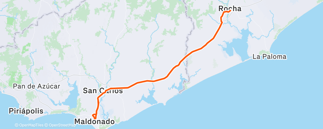 Mappa dell'attività Ritmete y recon NC TT