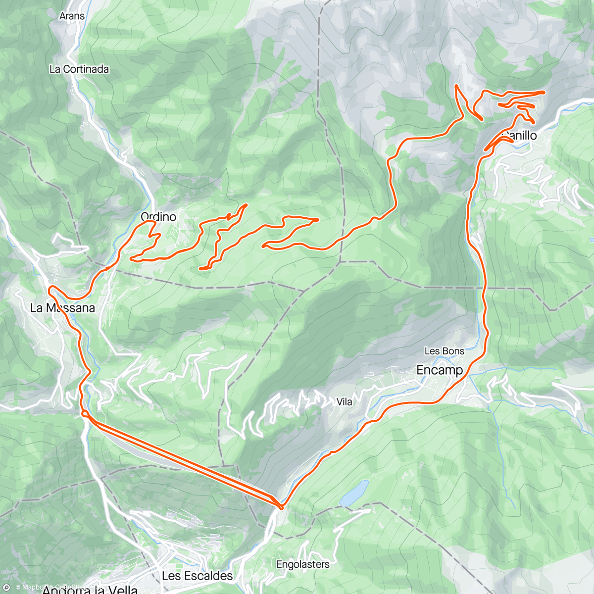 Map of the activity, 🏔️😍