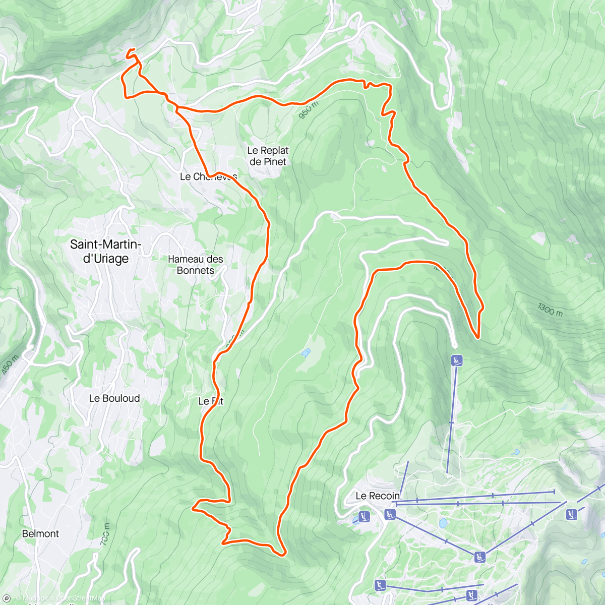 Map of the activity, Première