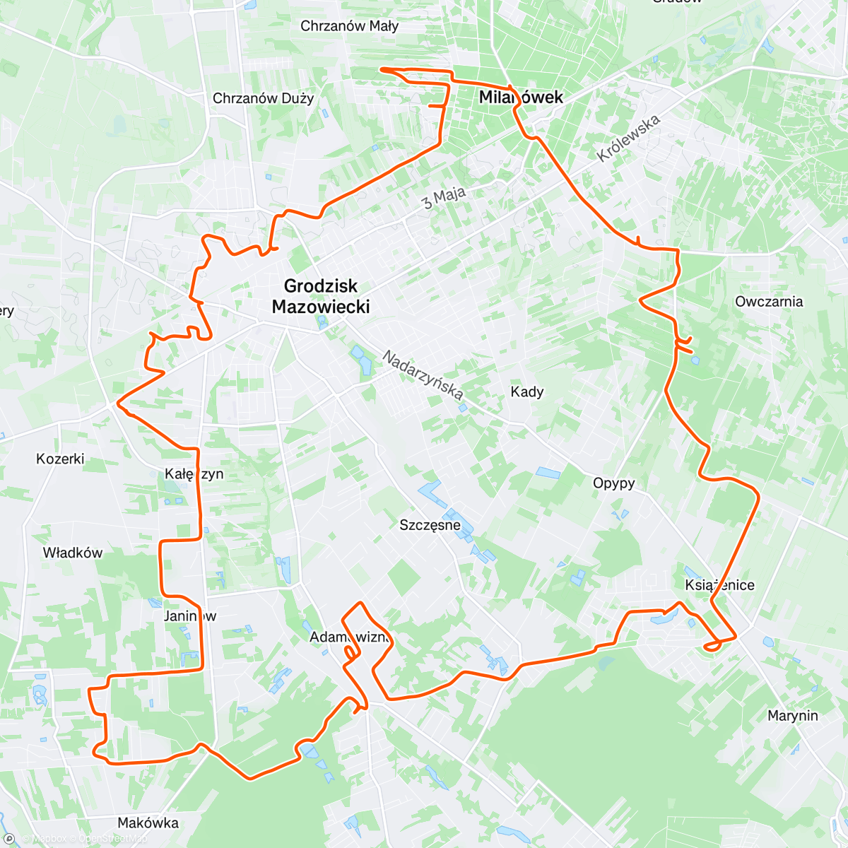 Mappa dell'attività Lunch Ride 🥂🎈🥳