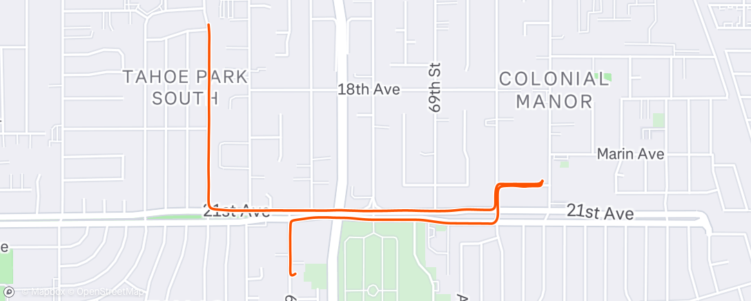 Map of the activity, Home