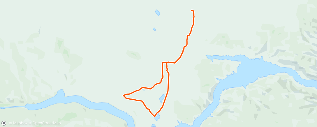 Map of the activity, Evening Gravel Ride