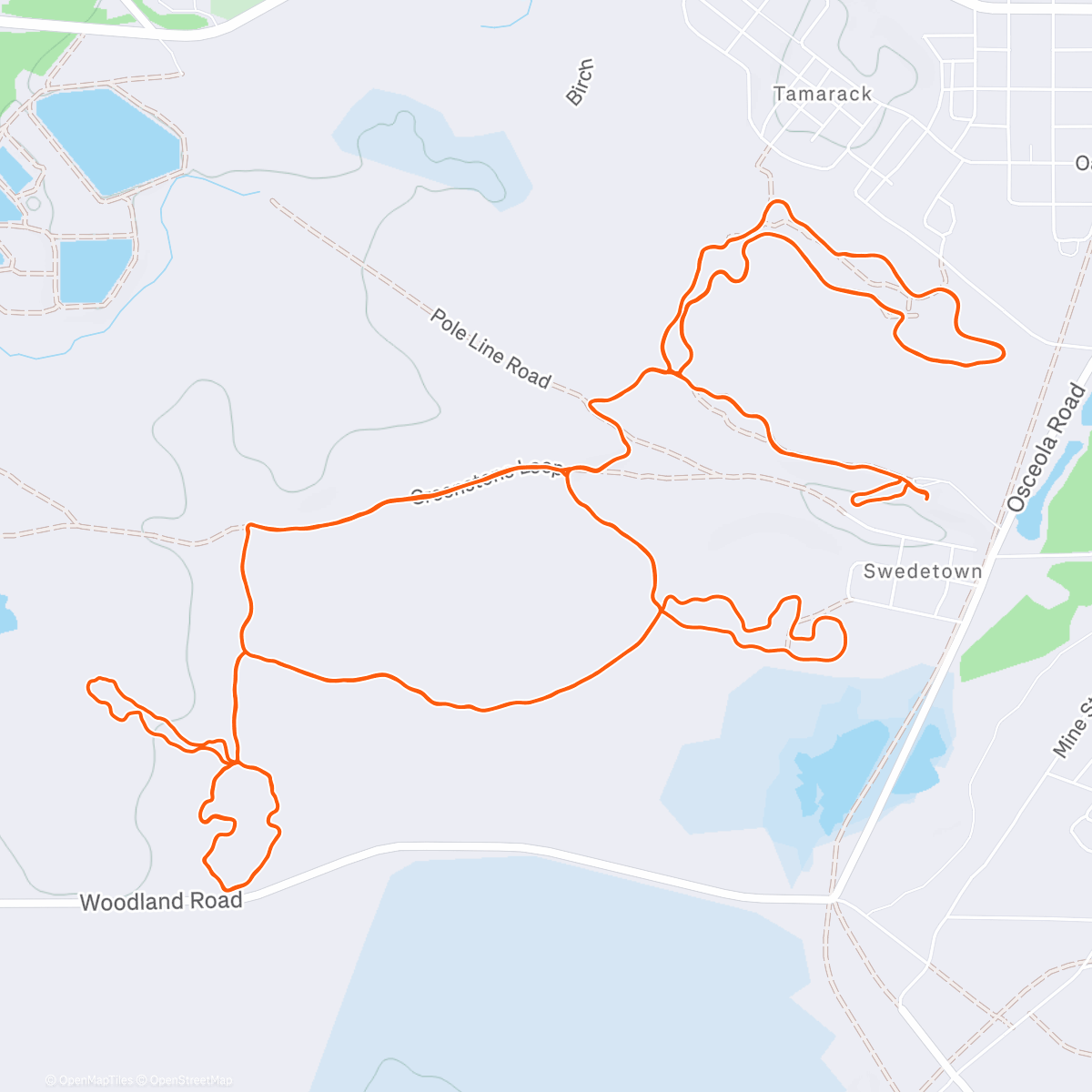 Map of the activity, Early Bird Gets da Cord