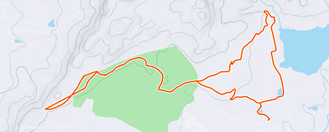 Map of the activity, Gantouw pass and A-Z with Swiss group