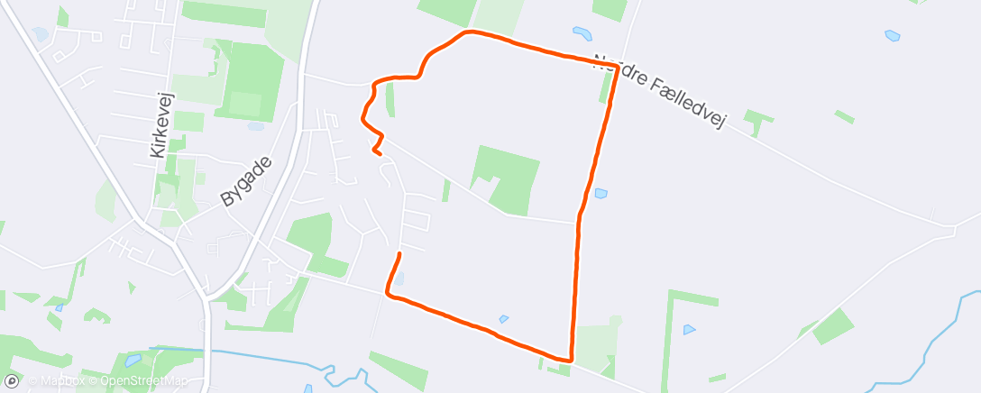 Mapa de la actividad (Evening Walk 🦮🐕‍🦺)