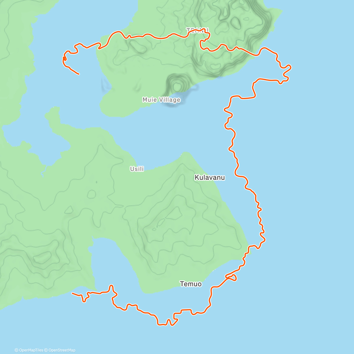 Map of the activity, Zwift - The Big Ring in Watopia