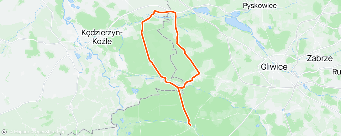 Карта физической активности (Śląsko-Opolski instytut gravelingu)
