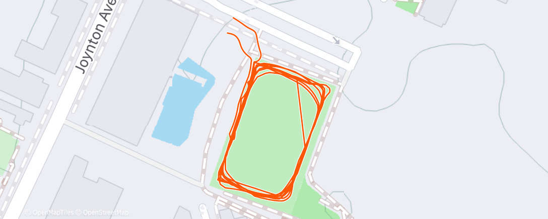 Карта физической активности (easy continous + drills)