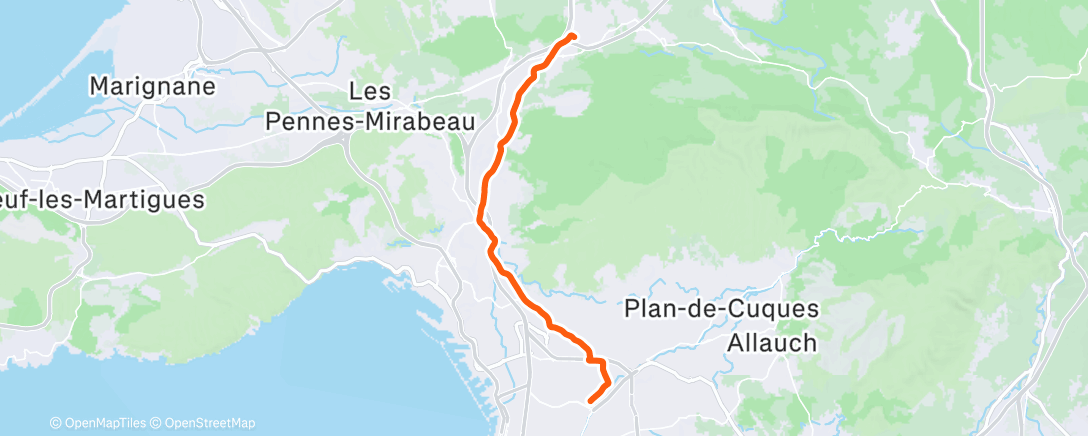 Карта физической активности (Un vent t'as peur)