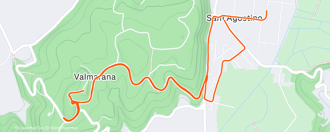 Map of the activity, Misto del martedì