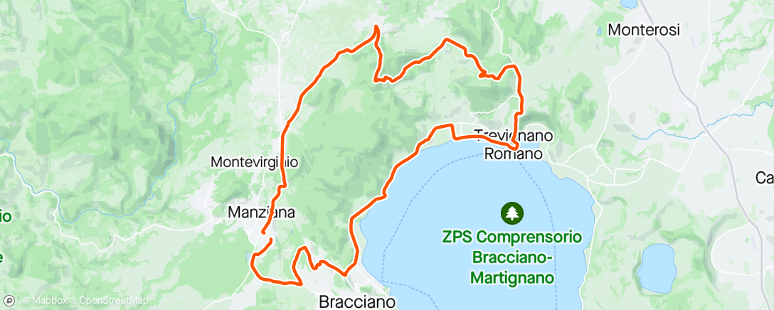 Map of the activity, Vecchi sentieri