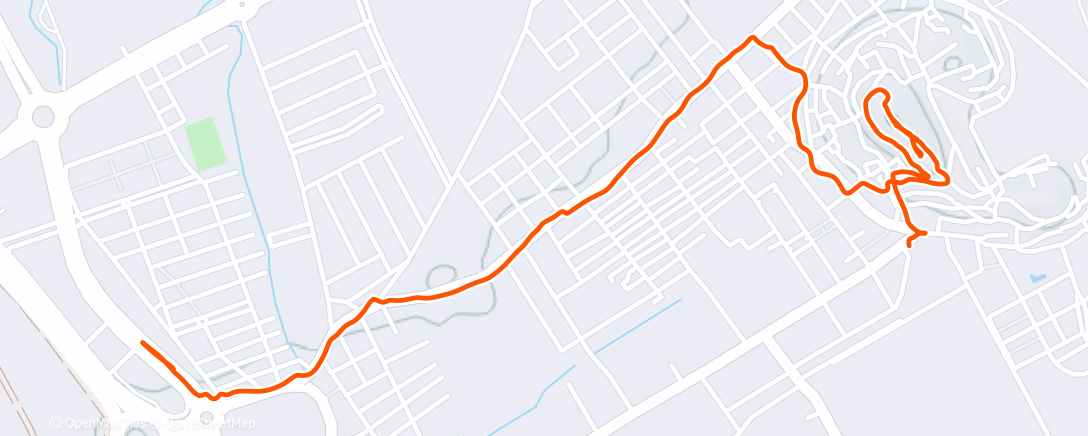 Карта физической активности (Cabezo de Torres)