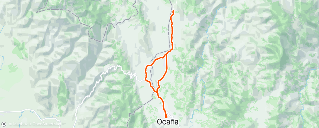 Karte der Aktivität „Bicicleta de montaña matutina”