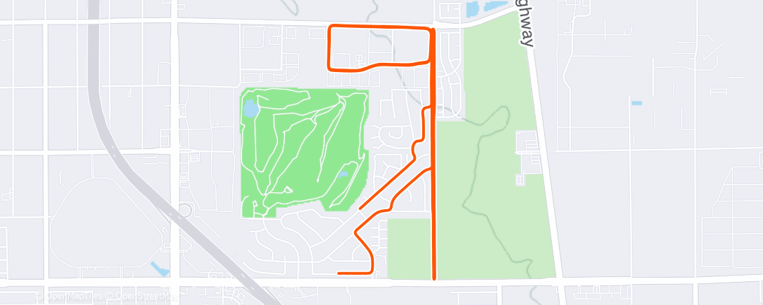 Map of the activity, Morning Ride