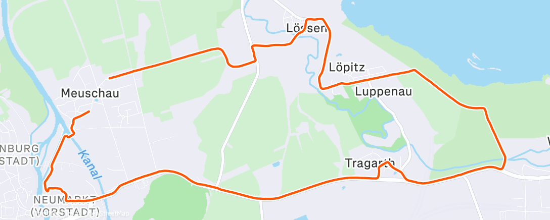 Map of the activity, 🏃‍♂️ Neujahrswalk…