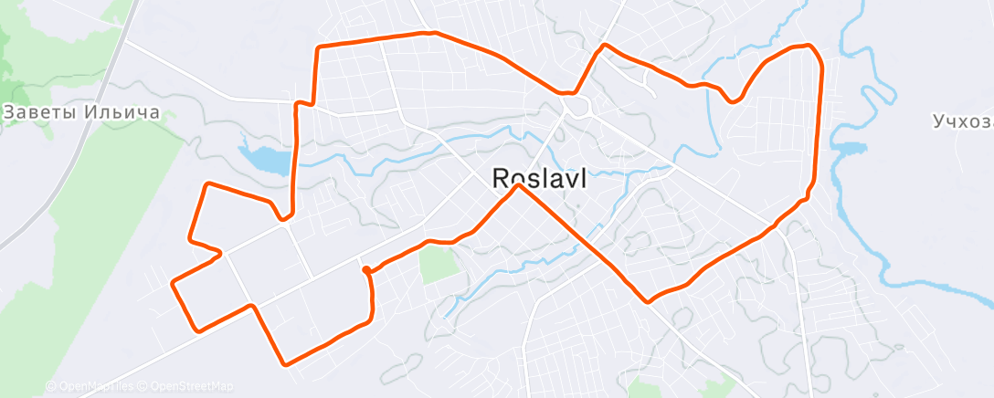 Map of the activity, Хотелось спать на лонге