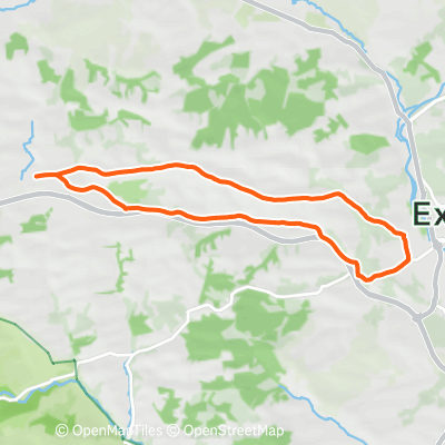 Tedburn- Exeter Circuit. | 22.0 km Cycling Route on Strava