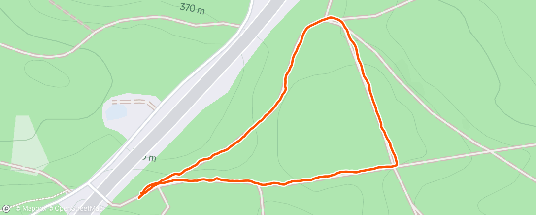 Map of the activity, Wanderung am Nachmittag