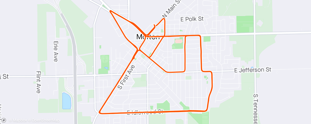 Map of the activity, 3️⃣6️⃣ mile long run ☑️ s/o to the love of my life having breakfast ready for me after 🥰