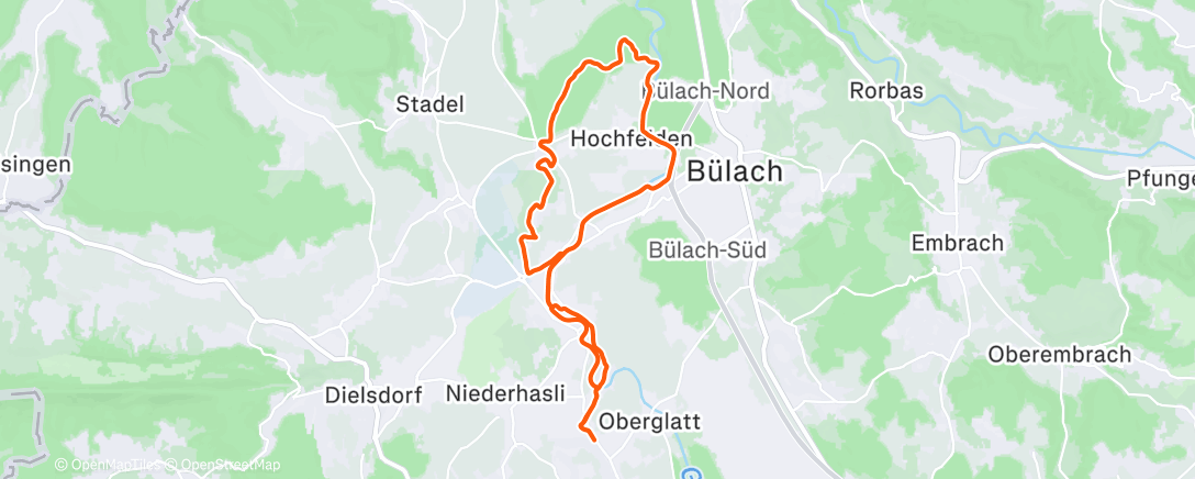 Map of the activity, WRC Finland 2026