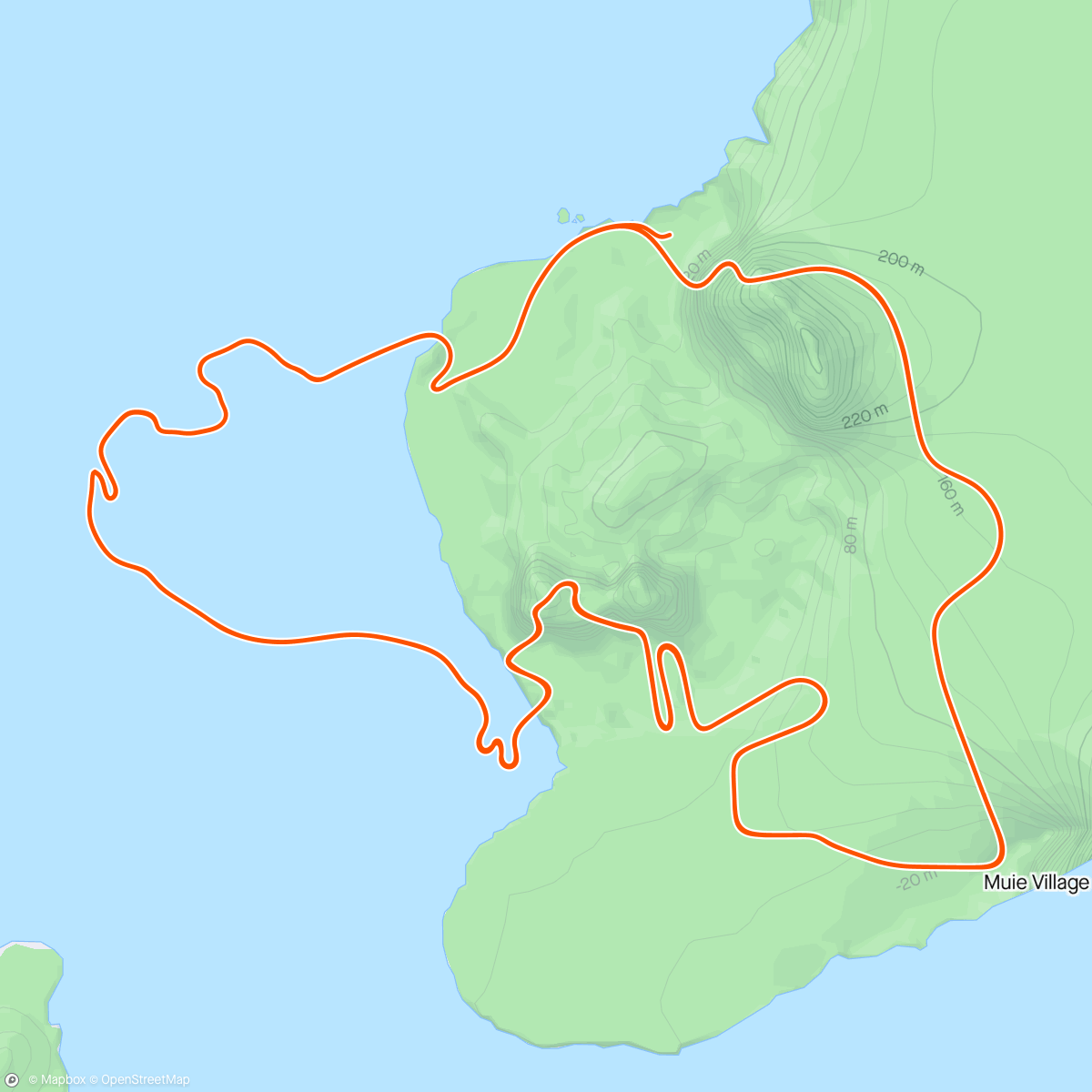 Map of the activity, Zwift - Group Ride: TBR Snappy Hour (D) on Beach Island Loop in Watopia