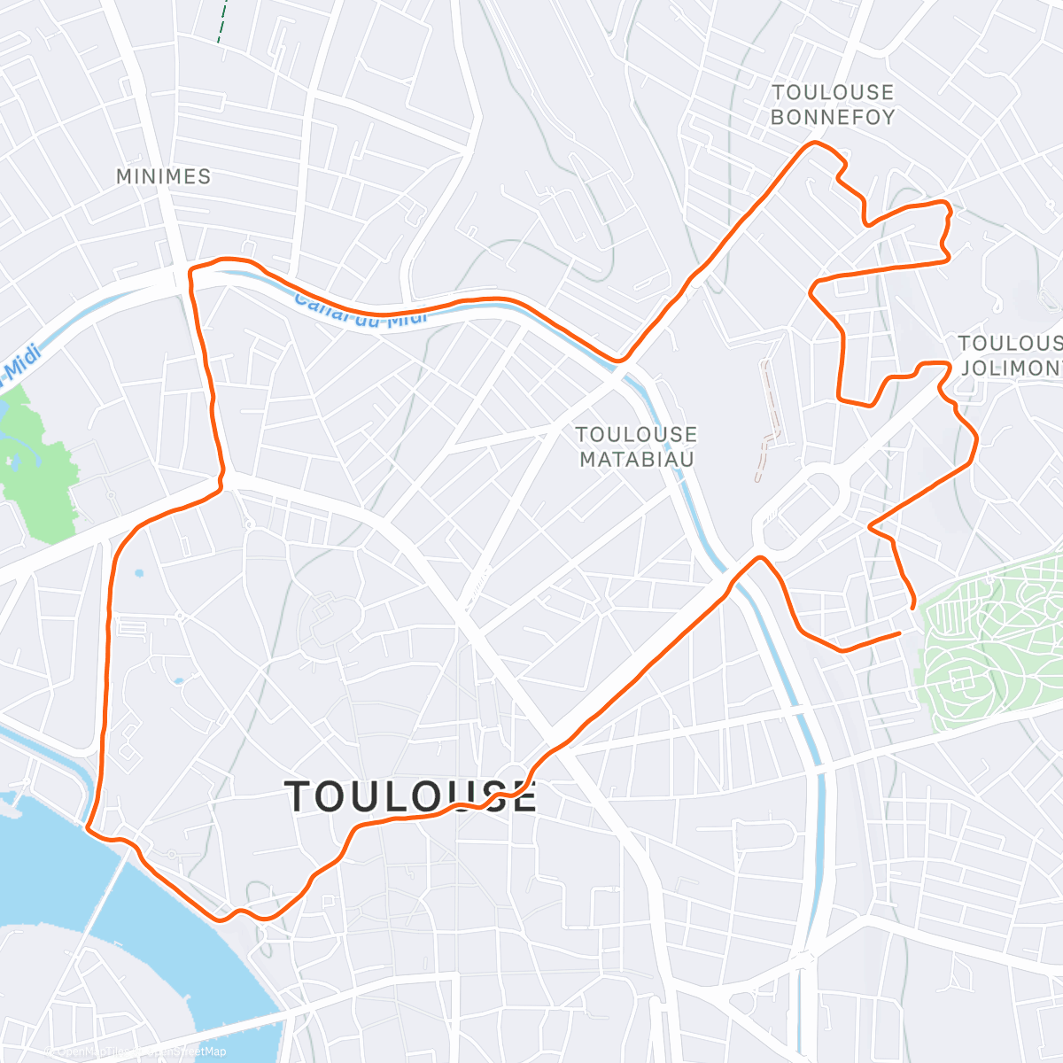 Map of the activity, 2025#164 : histoire d’évacuer un peu 🍗🍷