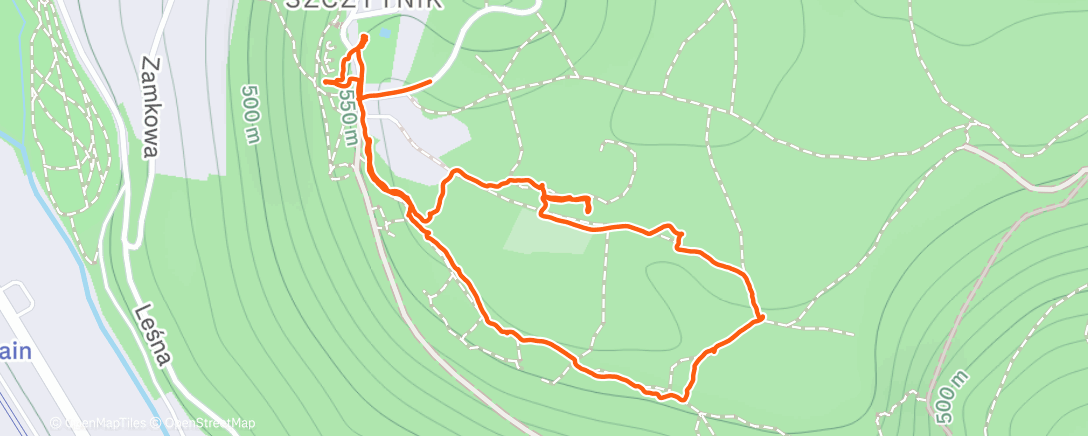 Map of the activity, Droga krzyżowa 😬
