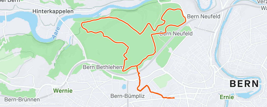 Карта физической активности (10x30")