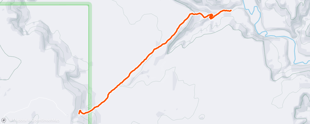 Map of the activity, Afternoon Hike