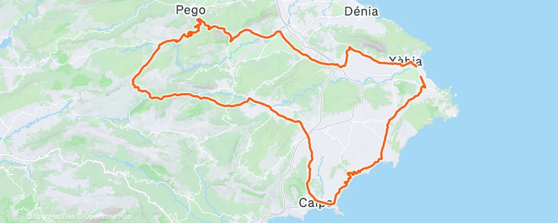 Карта физической активности (Ochtendrit)