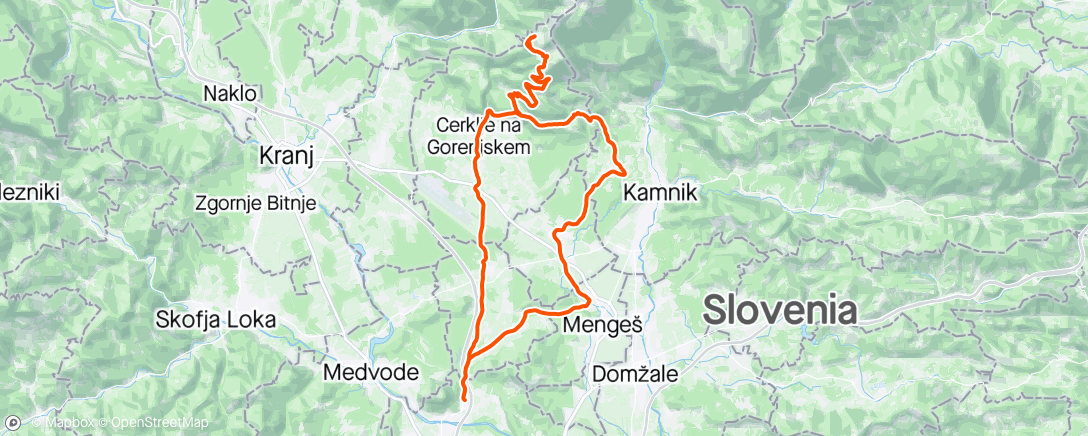 Map of the activity, Hardest climb of Slovenia ⛰️🚴🏽‍♂️🇸🇮🧐