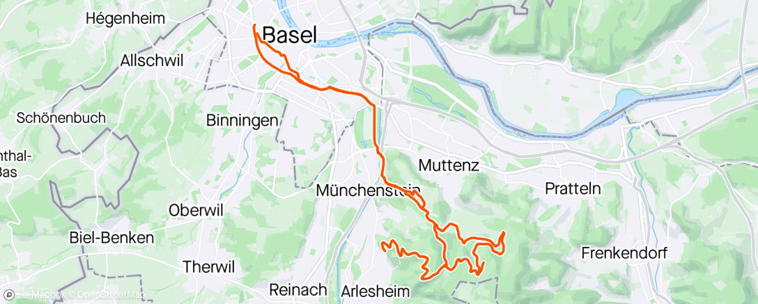 Map of the activity, Sunday Gravel #04