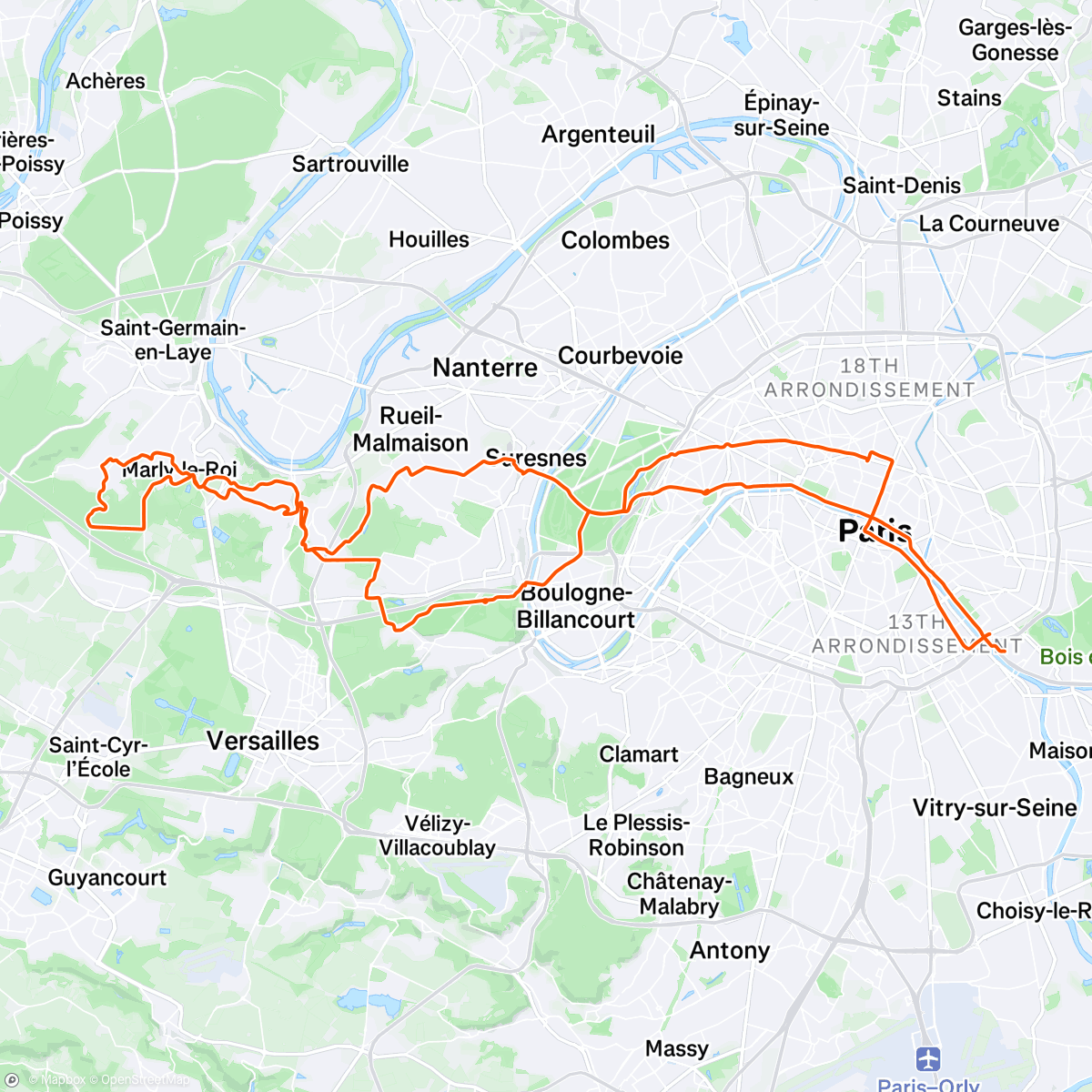 Map of the activity, YELLOW12 2025 Paris - Paris