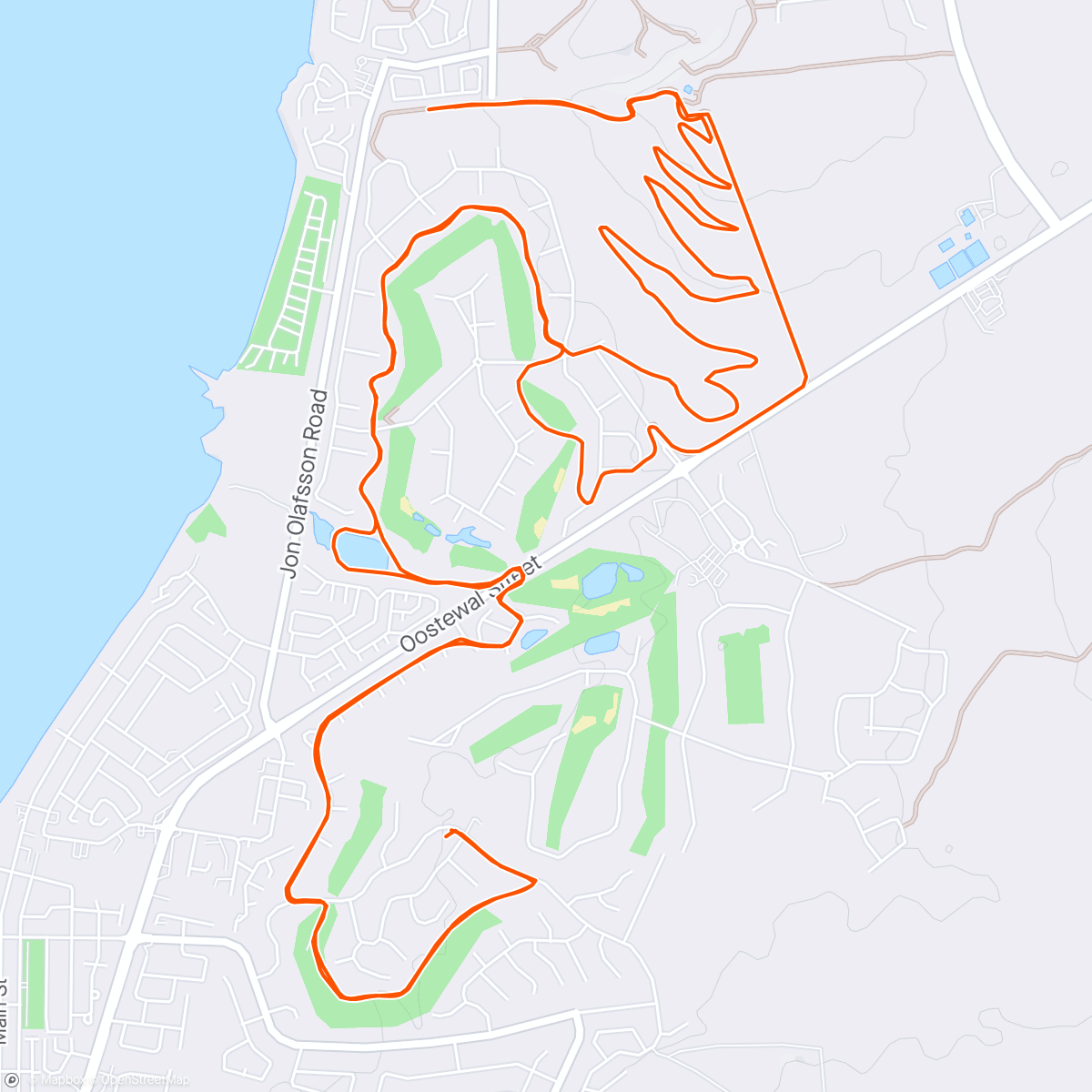 Map of the activity, Morning MTB Ride