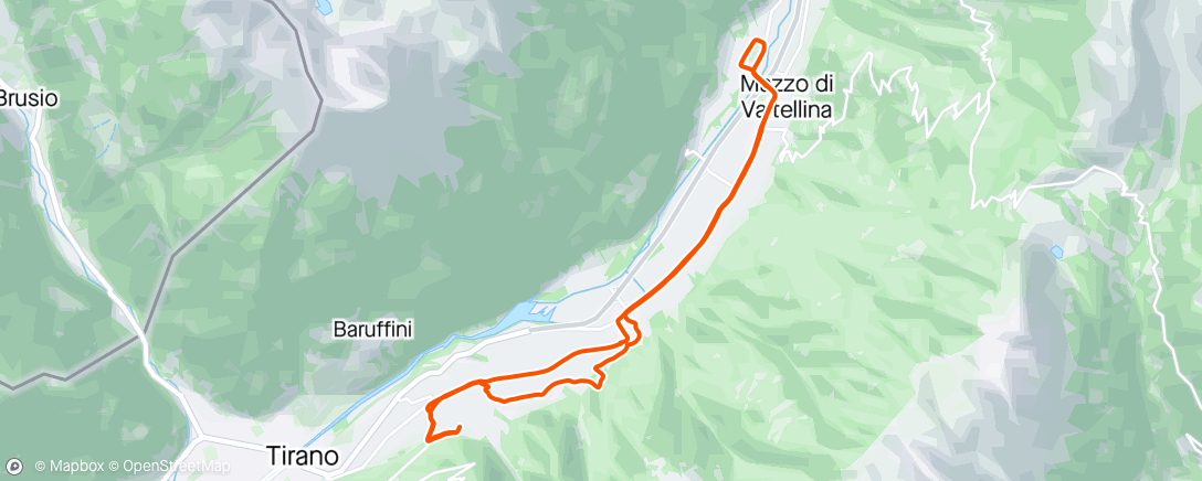 Map of the activity, Road, gravel e fiandre