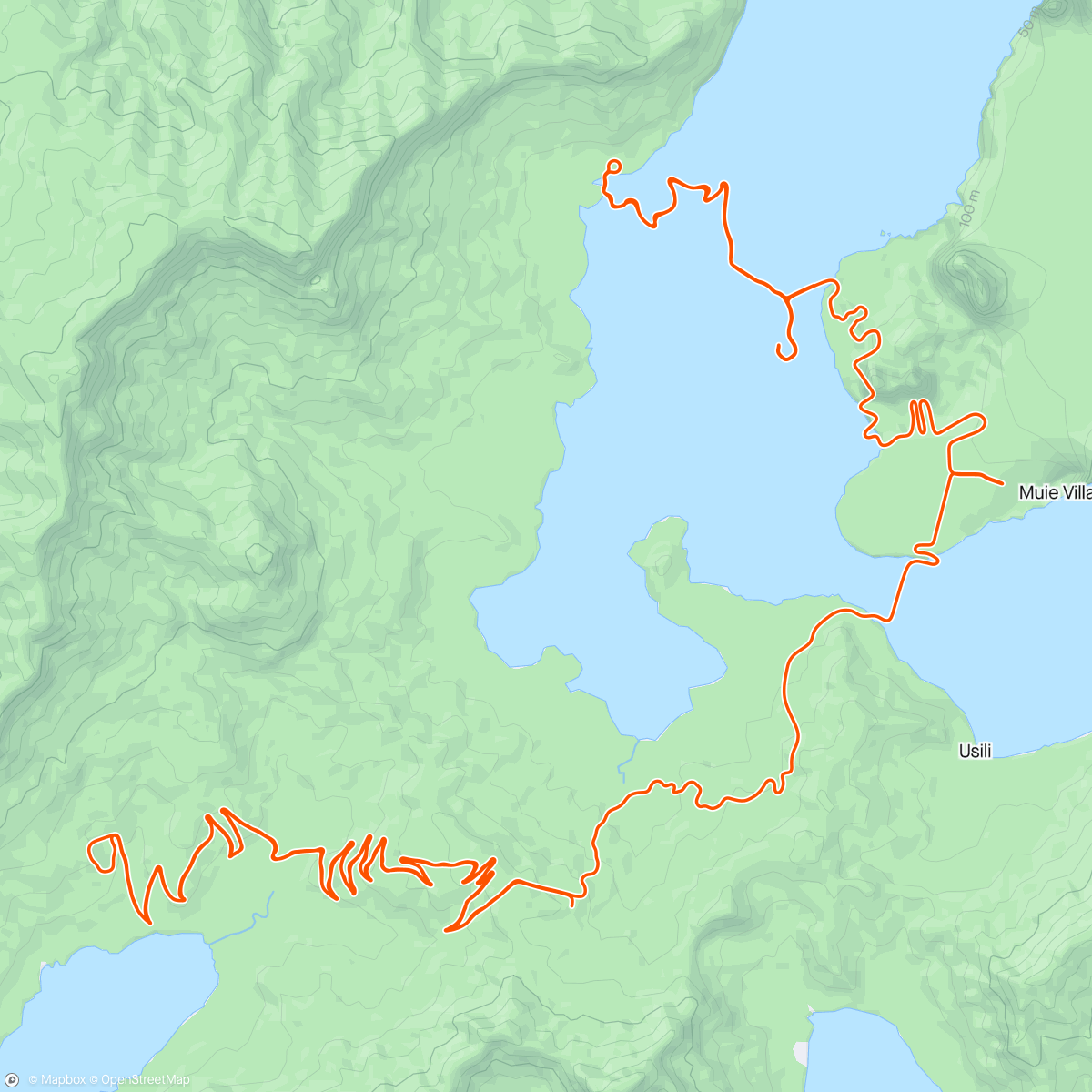 Map of the activity, Zwift - Climb Portal: Cote de Domancy at 100% Elevation in Watopia and ADZ