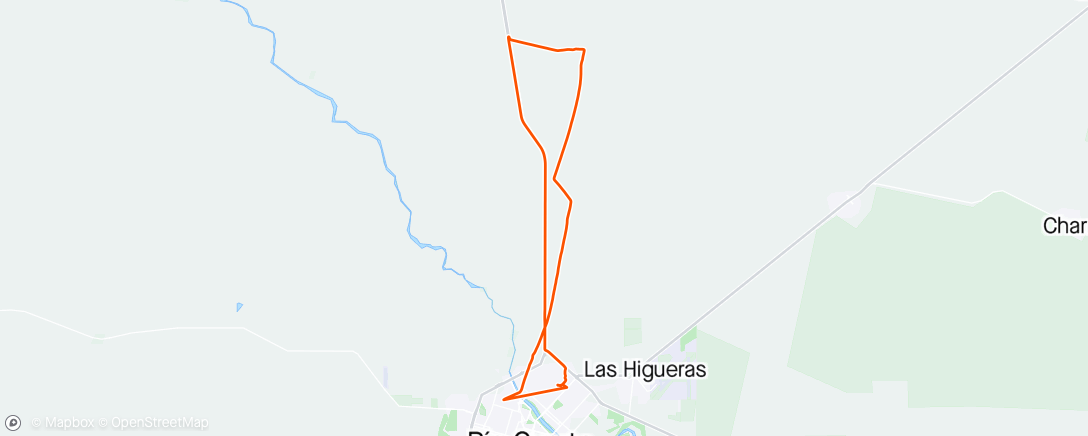 Mappa dell'attività Vuelta ciclística por la tarde