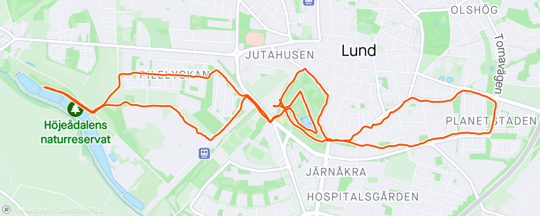 Map of the activity, Runacademy