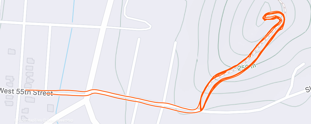 Map of the activity, Afternoon Gwalls