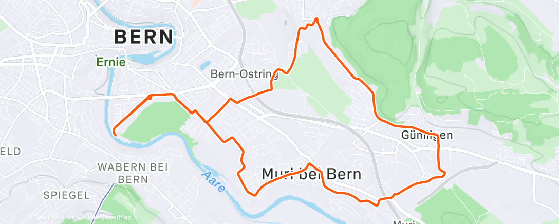 Map of the activity, STB: 10'- 5x2'(P1') - 10' / SP 2' (Murirunde) soglia 😄